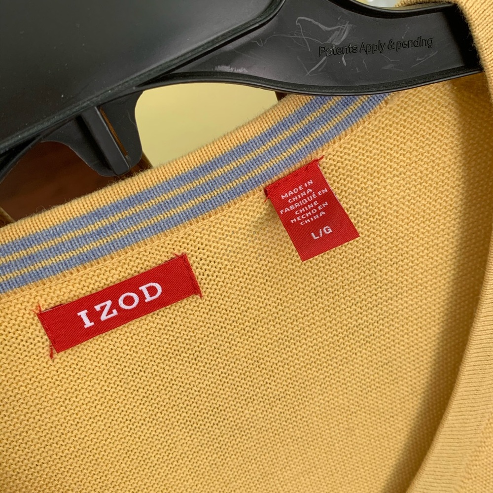 Yellow V neck Sweater